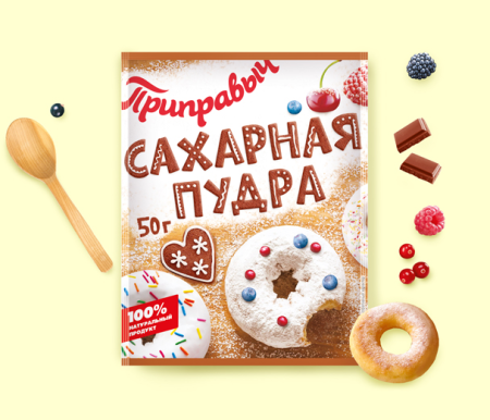 Сахарная пудра 50г*20 Приправыч